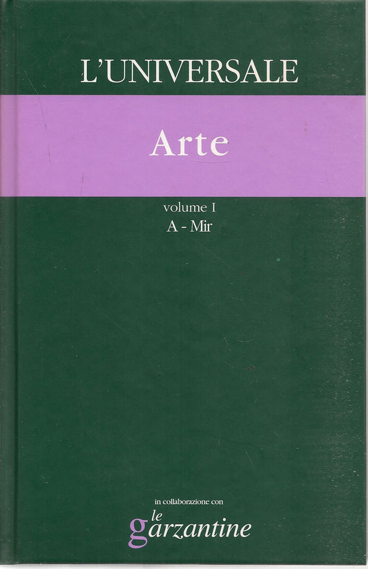 L'UNIVERSALE GRANDE ENCICLOPEDIA TEMATICA - VOL. 8 - ARTE VOL. 1 A-Mir