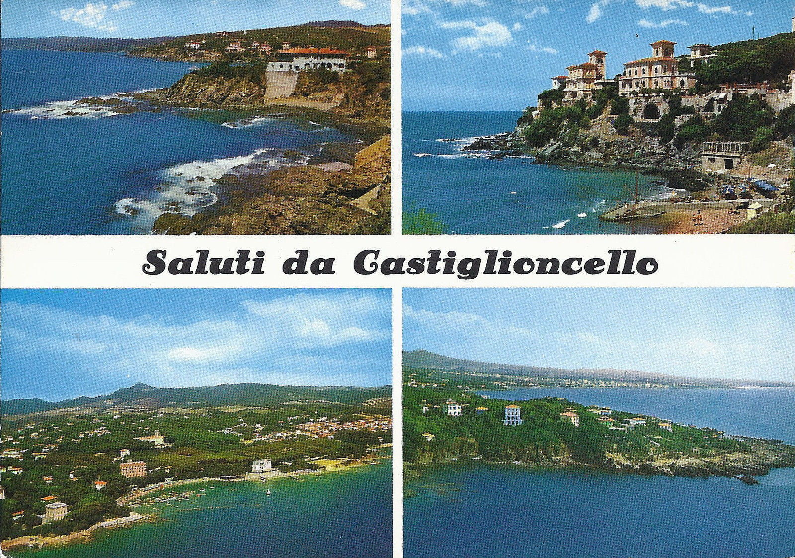 CASTIGLIONCELLO - SALUTI - 4 VEDUTE - NV