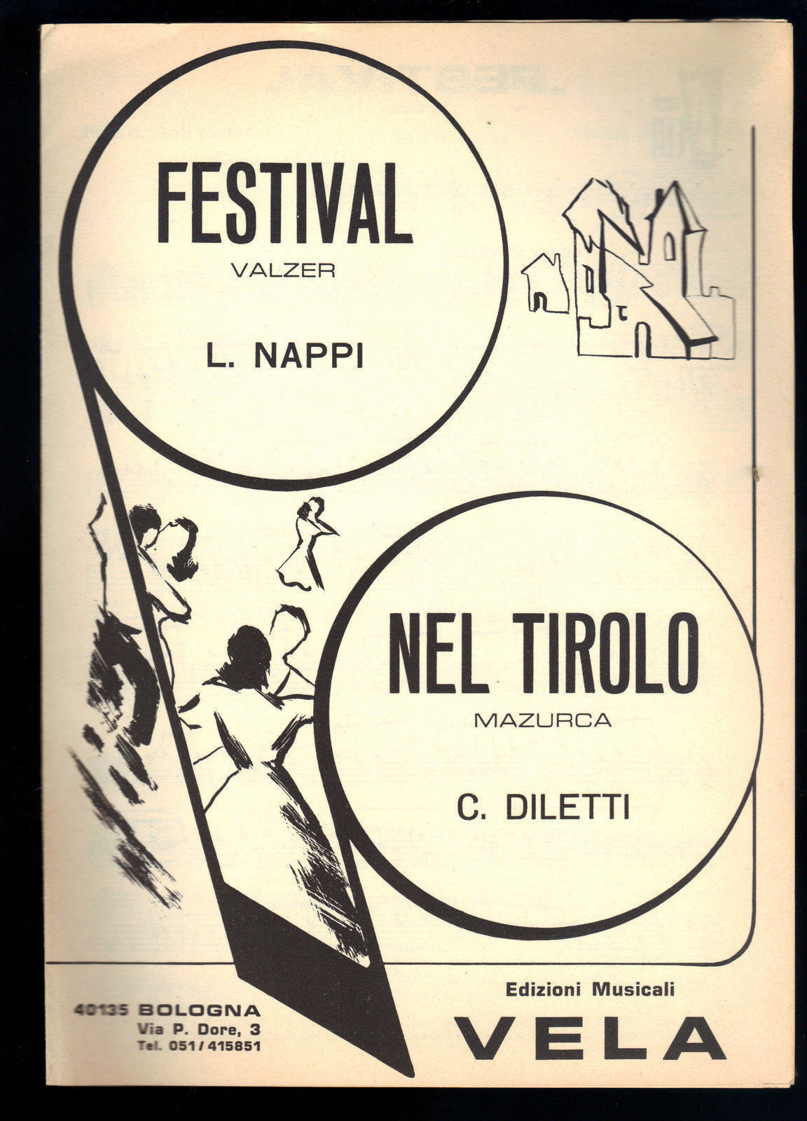 FESTIVAL # L. NAPPI - NEL TIROLO # C. DILETTI # SPARTITO