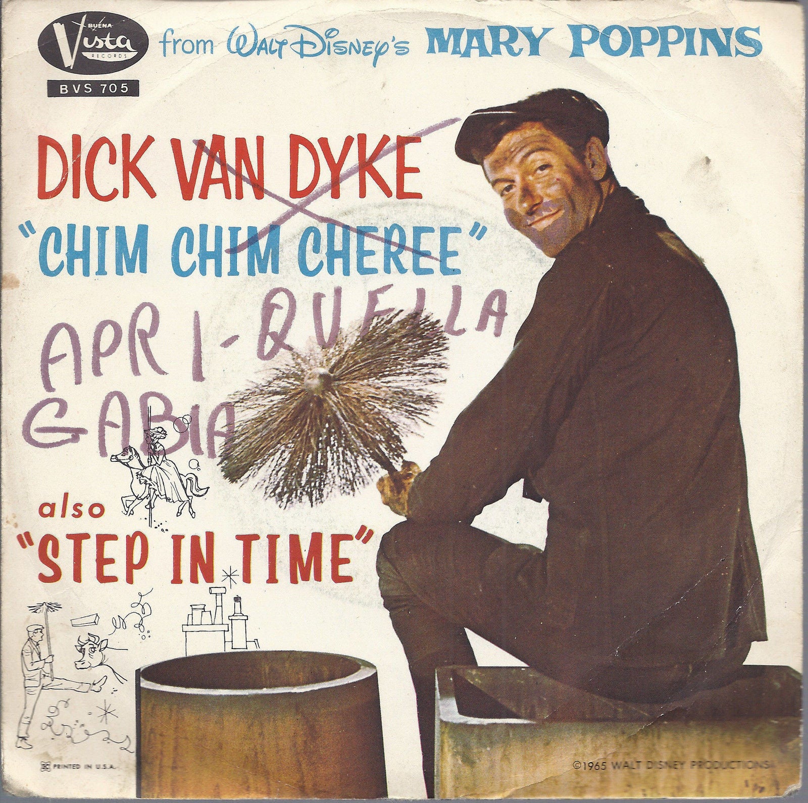 CHIM CHIM CHEREE - STEP IN TIME (Mary Poppins) # DICK VAN DYKE & THE ....