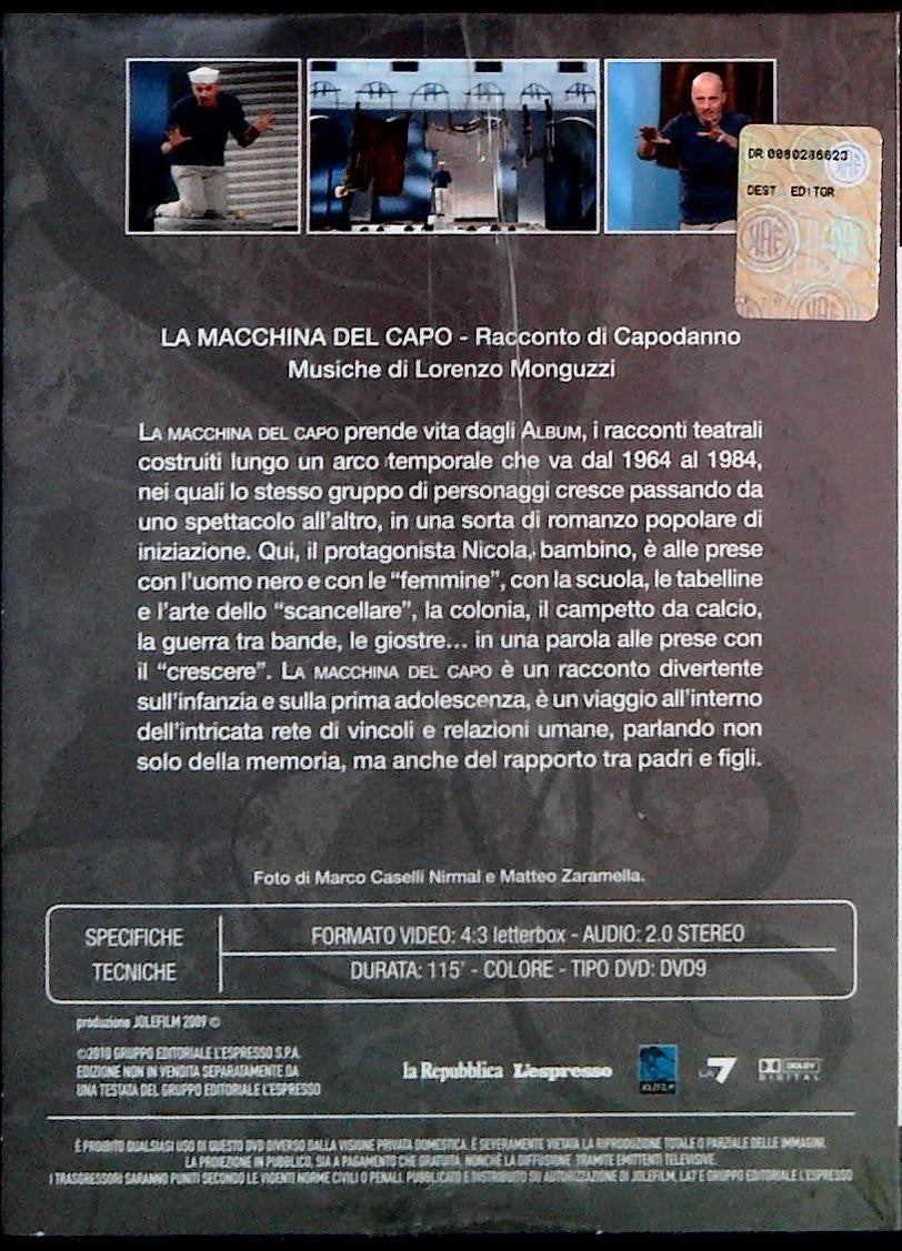 LA MACCHINA DEL CAPO - MARCO PAOLINI - DVD