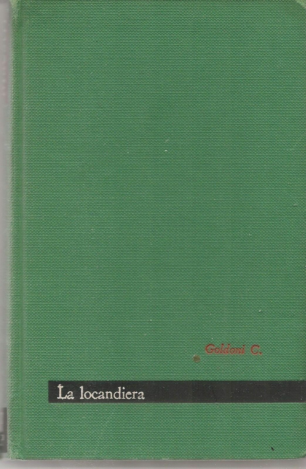LA LOCANDIERA  - CARLO GOLDONI