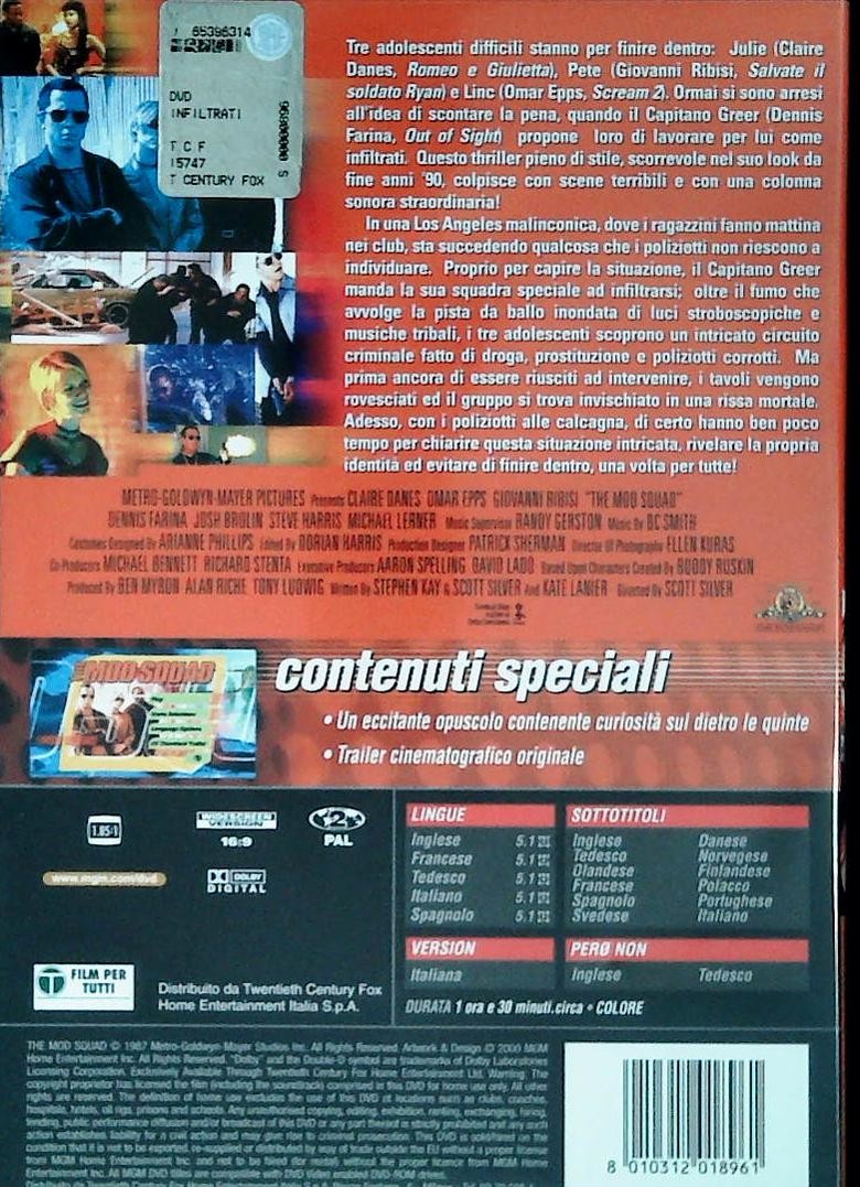 GLI INFILTRATI - DVD