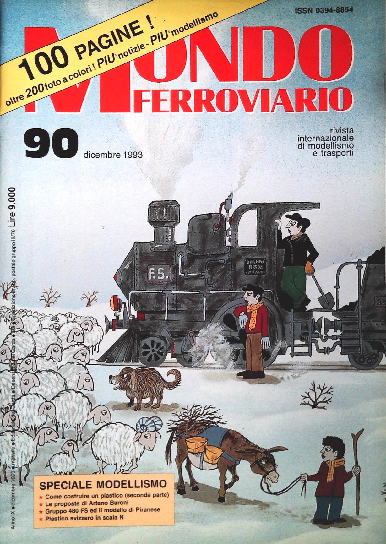 MONDO FERROVIARIO N. 90 - DICEMBRE 1993