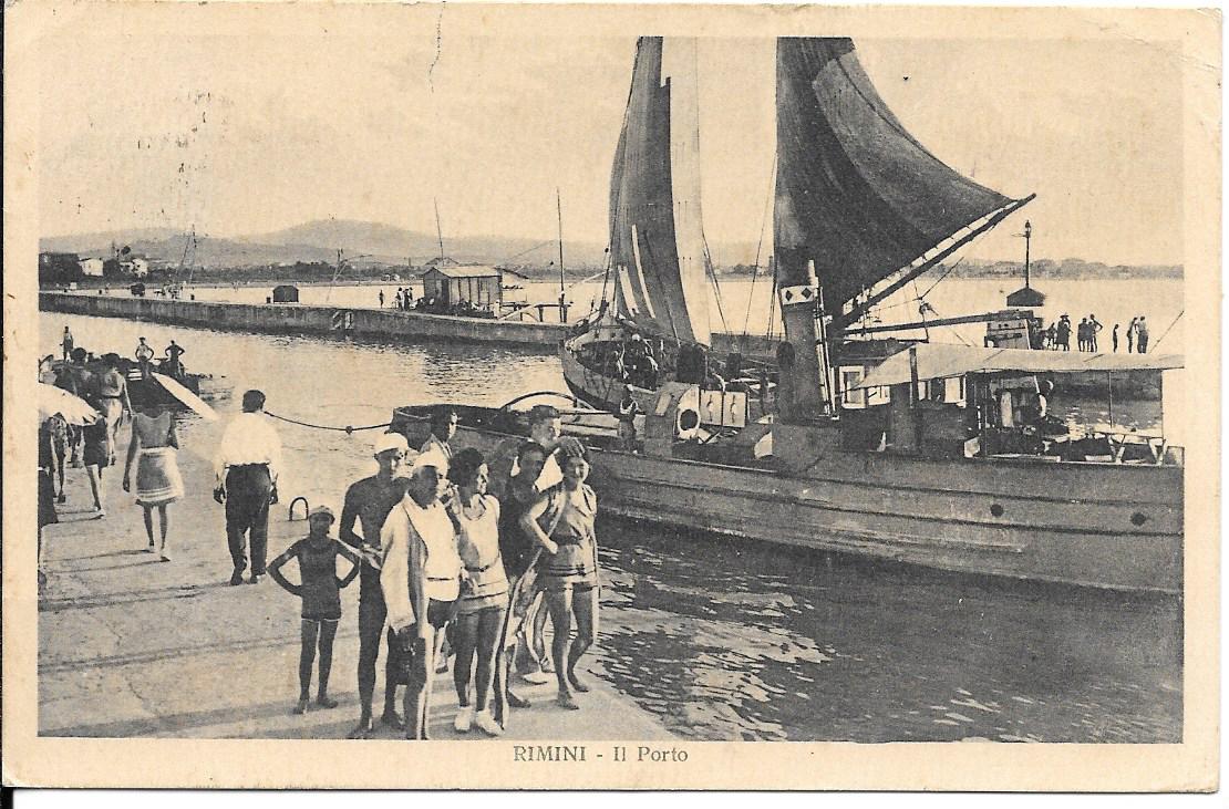RIMINI - IL PORTO - FP - V1932