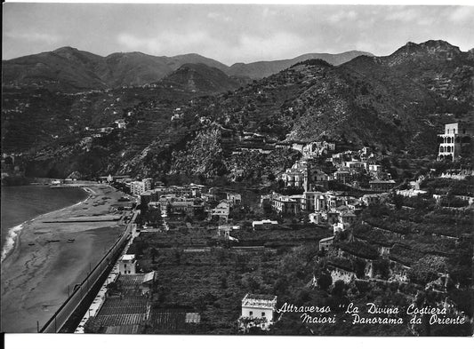 MAIORI - PANORAMA DA ORIENTE - V1956 - FG