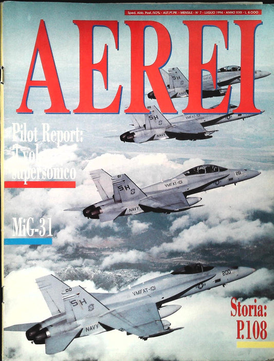 AEREI LUGLIO 1994 - MIG31 -P108