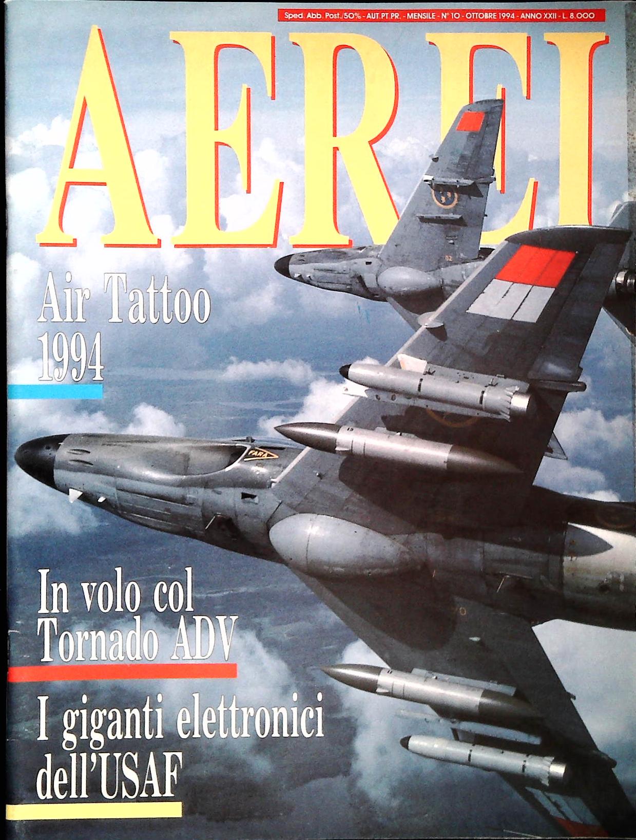 AEREI OTTOBRE 1994 - TORNADO ADV