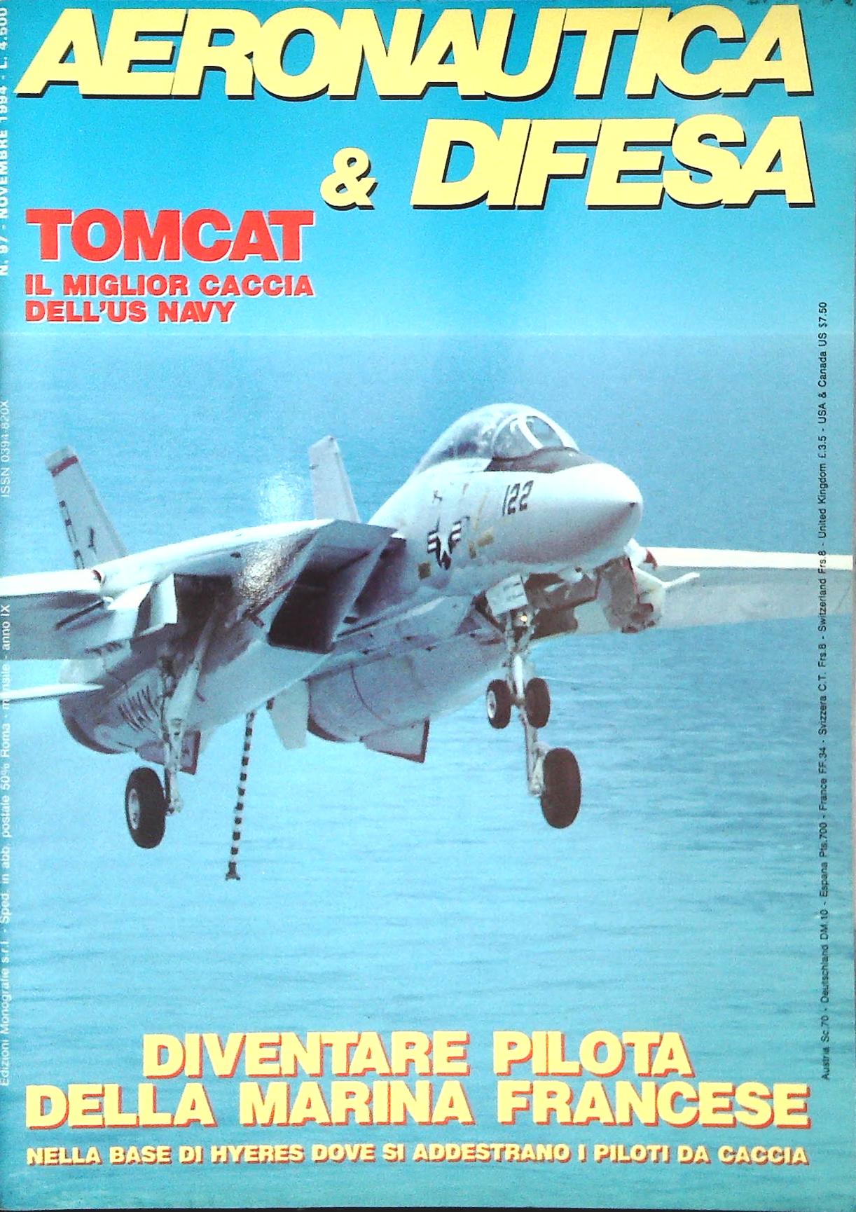 AERONAUTICA E DIFESA N. 97 NOVEMBRE 1994 - TOMCAT