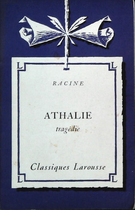 ATHALIE - RACINE - FRENCH TEXT