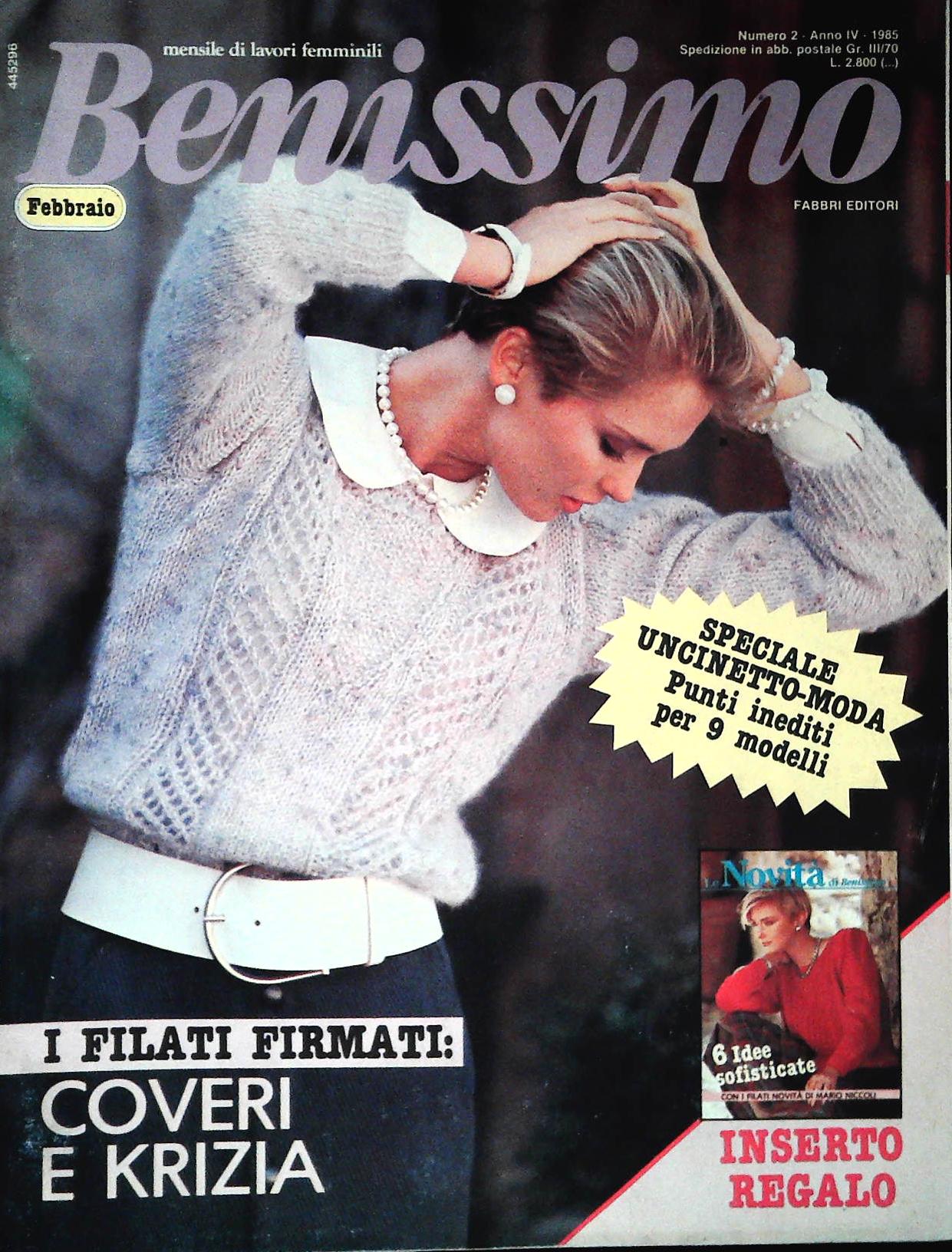 BENISSIMO N. 2 1985