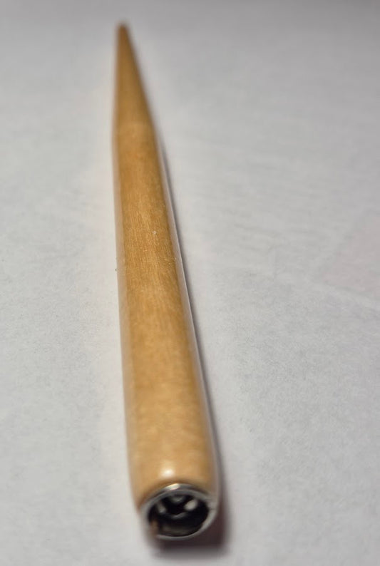 CANNUCCIA PORTAPENNINO IN LEGNO COLORE ABETE CHIARO LACCATA