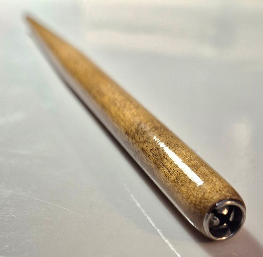 CANNUCCIA PORTAPENNINO IN LEGNO COLORE NOCE CHIARO LACCATA