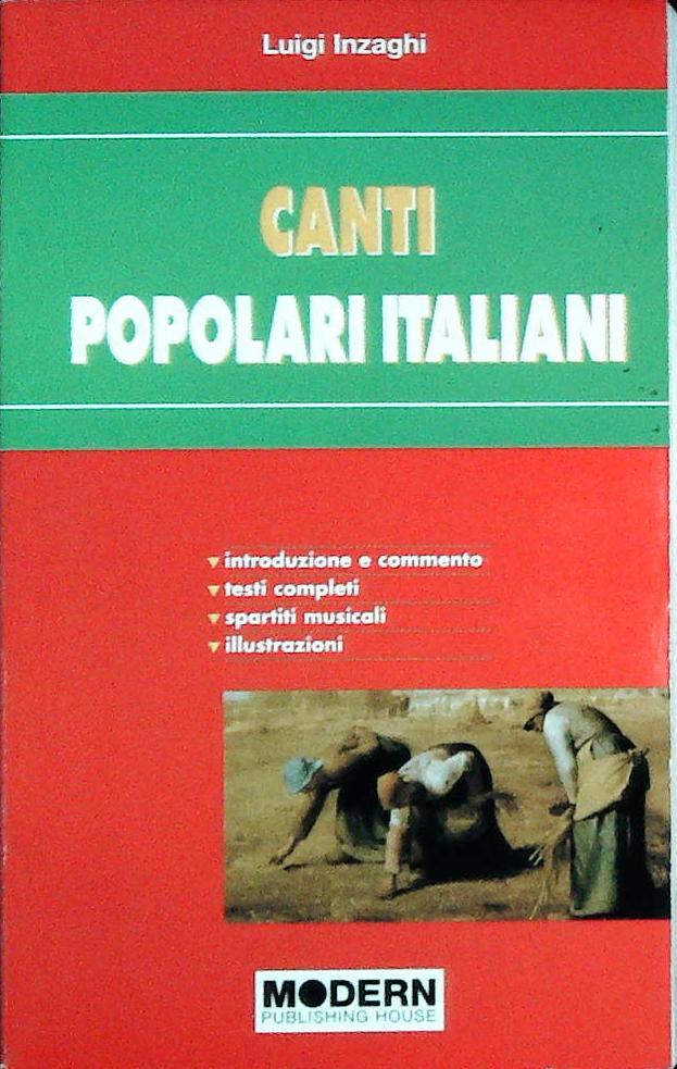 CANTI POPOLARI ITALIANI - LUIGI INZAGHI