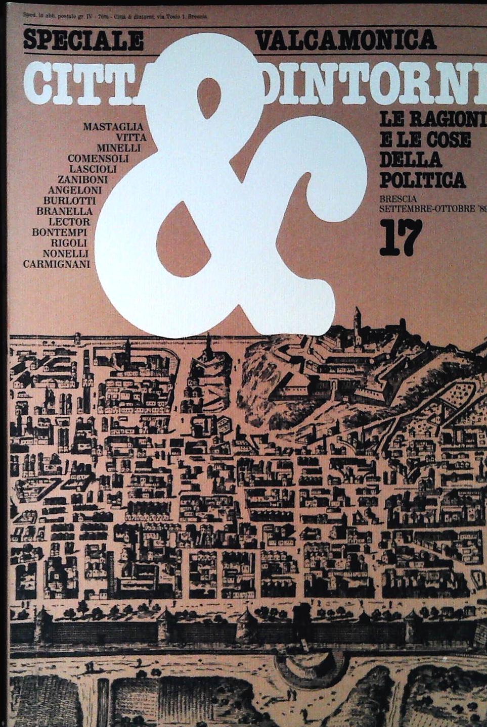 CITTA' E DINTORNI N. 17 - SETTEMBRE-OTTOBRE 1989
