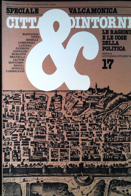 CITTA' E DINTORNI N. 17 - SETTEMBRE-OTTOBRE 1989