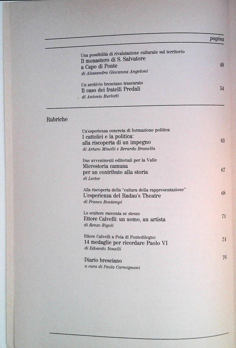 CITTA' E DINTORNI N. 17 - SETTEMBRE-OTTOBRE 1989