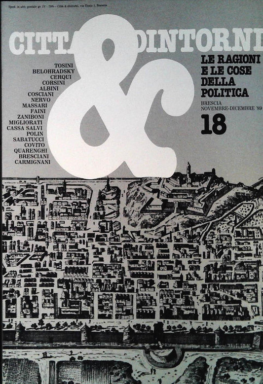 CITTA' E DINTORNI N. 18 - NOVEMBRE-DICEMBRE 1989