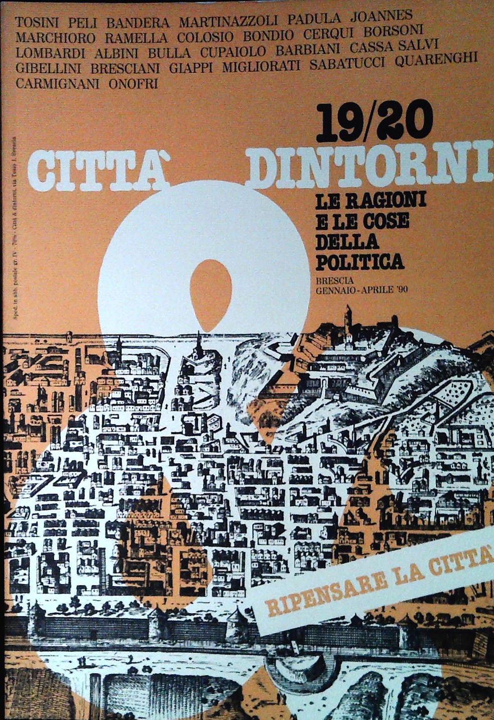 CITTA' E DINTORNI N. 19-20 - GENNAIO-APRIL 1990