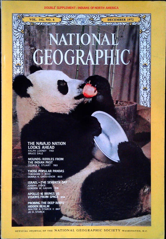 NATIONAL GEOGRAPHIC DECEMBER 1972 - ENGLISH TEXT