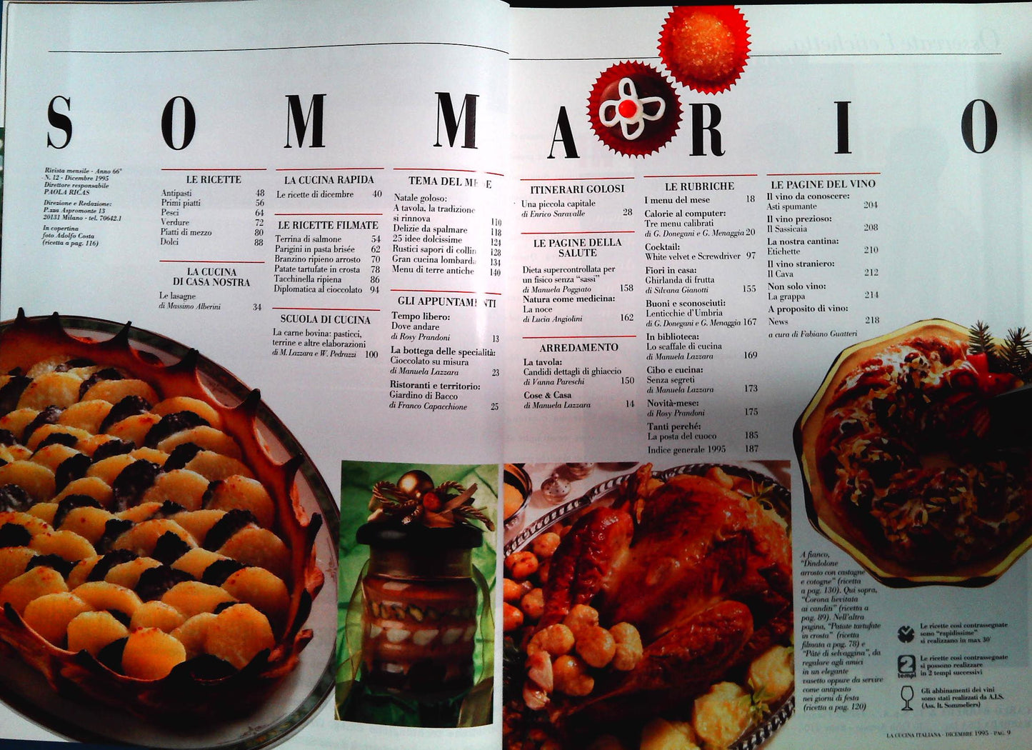 LA CUCINA ITALIANA - DICEMBRE 1995