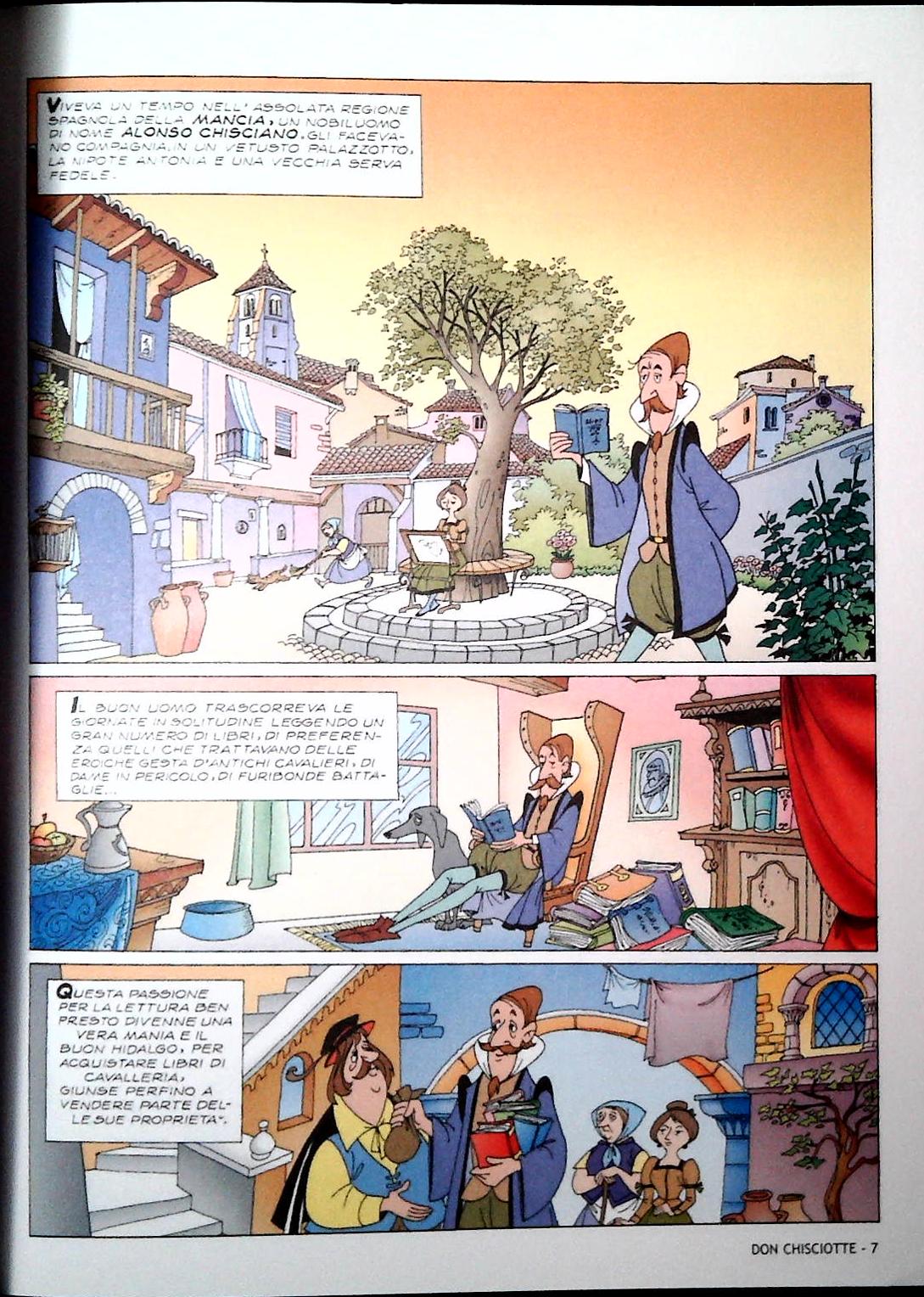 DON CHISCIOTTE - CERVANTES -TONI PAGOT-GINO GAVIOLI
