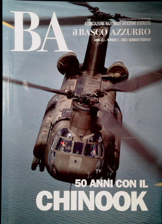 IL BASCO AZZURRO GENNAIO-FEBBRAIO 2023 - 50 ANNI DI CHINOOK