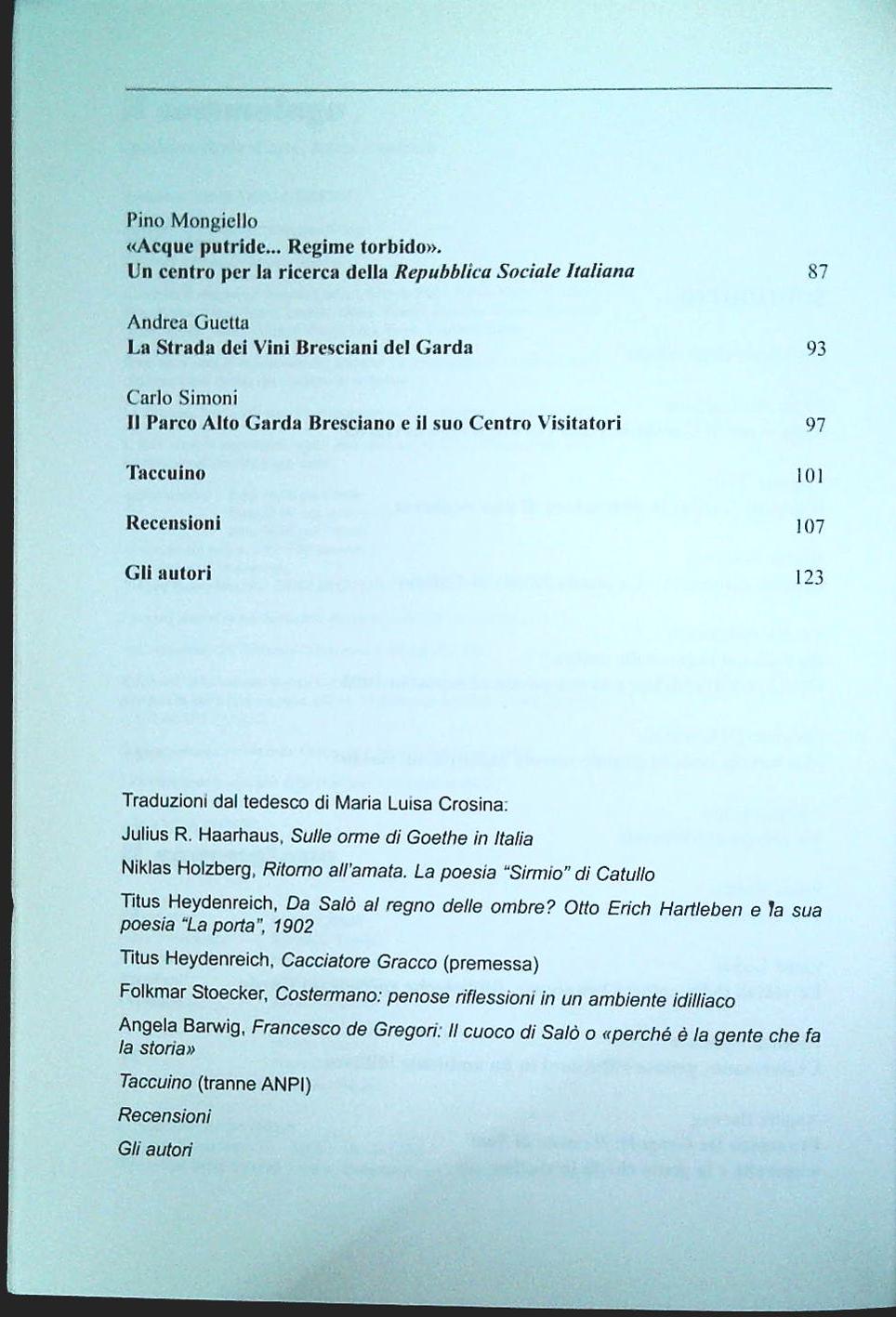 IL SOMMOLAGO - SETTEMBRE 2004