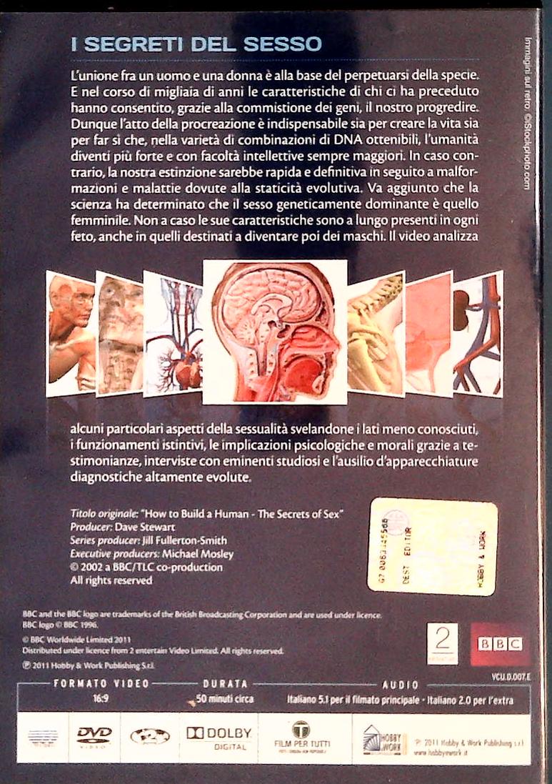 VIDEONCICLOPEDIA DEL CORPO UMANO - I SEGRETI DEL SESSO - DVD