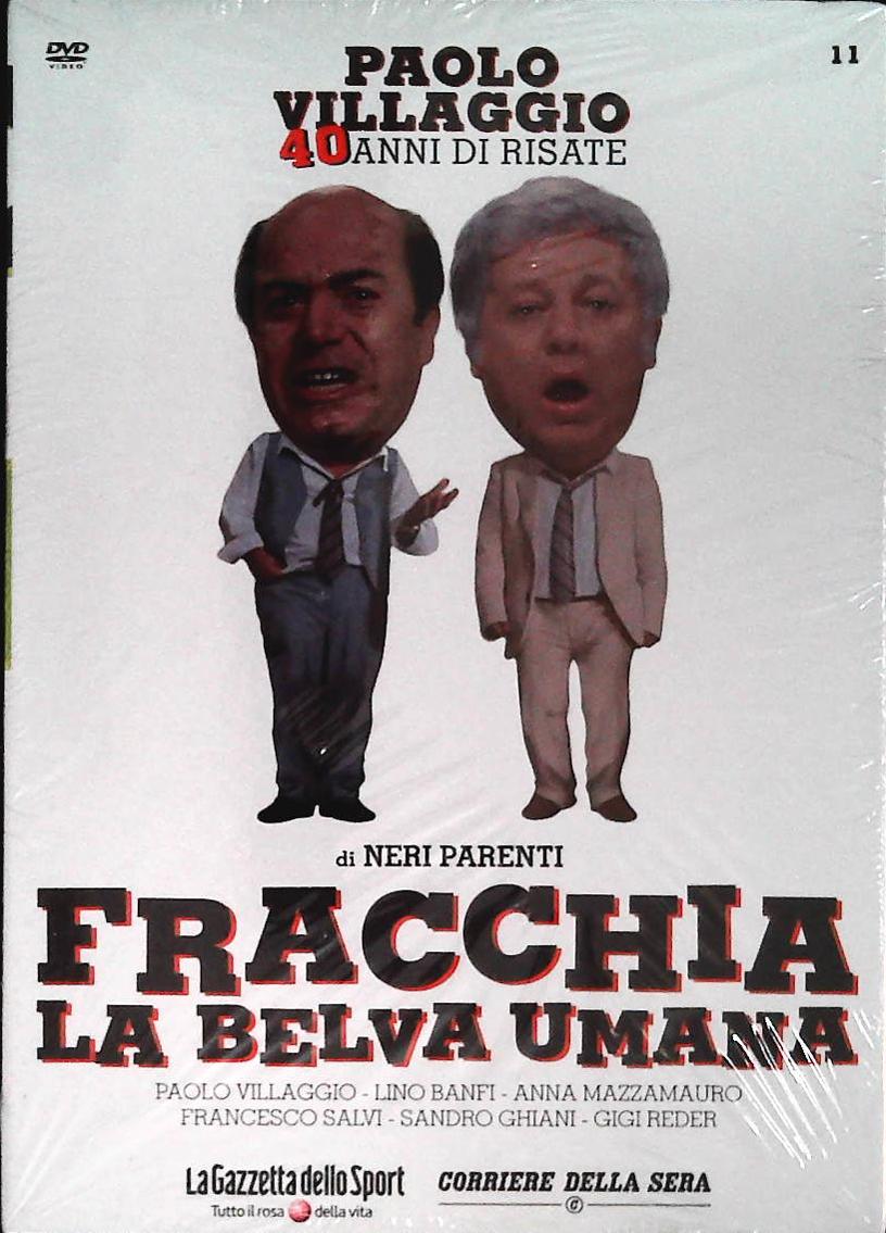 FRACCHIA LA BELVA UMANA - PAOLO VILLAGGIO 40 ANNI DI RISATE - DVD
