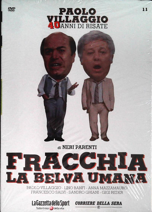 FRACCHIA LA BELVA UMANA - PAOLO VILLAGGIO 40 ANNI DI RISATE - DVD