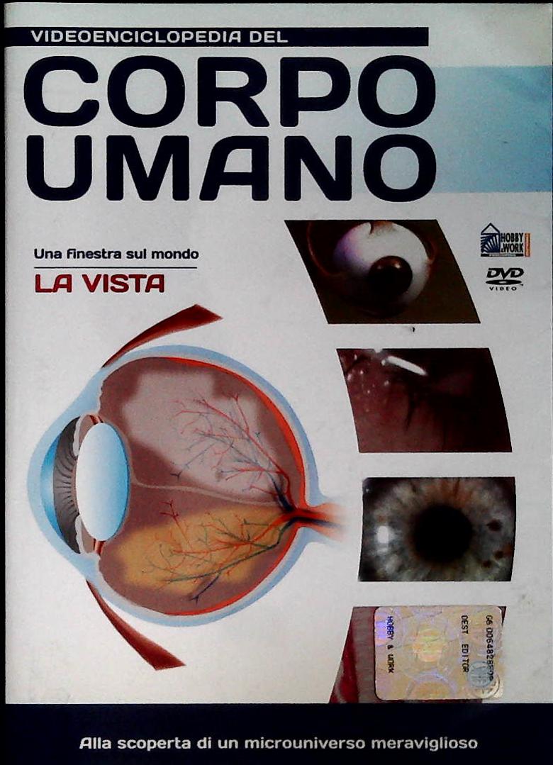 VIDEONCICLOPEDIA DEL CORPO UMANO - LA VISTA - DVD