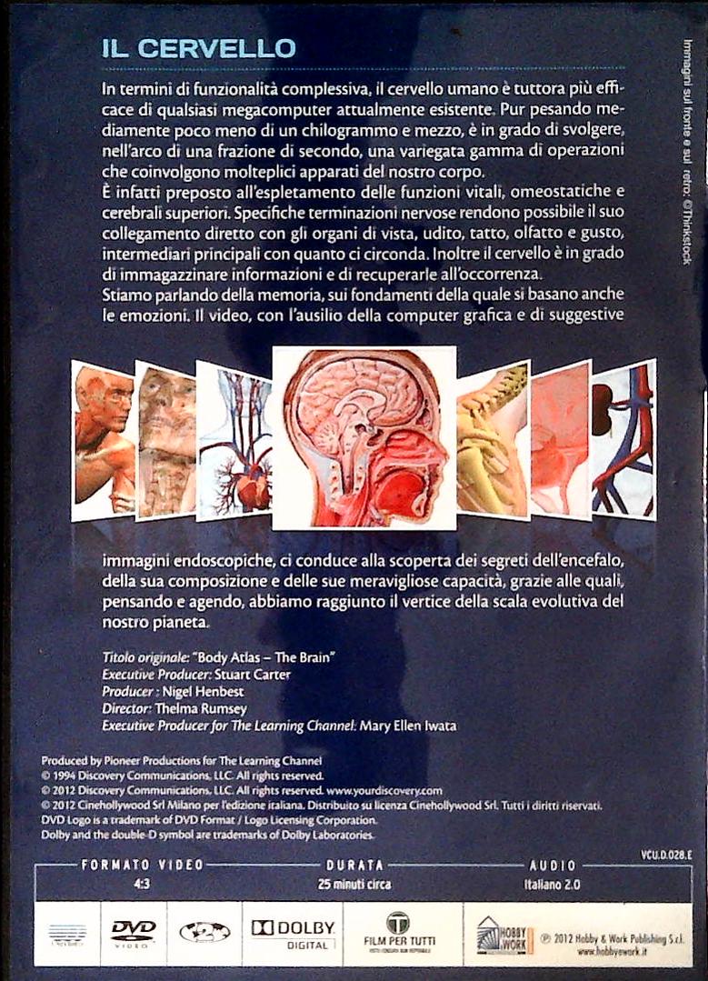 VIDEONCICLOPEDIA DEL CORPO UMANO - IL CERVELLO - DVD