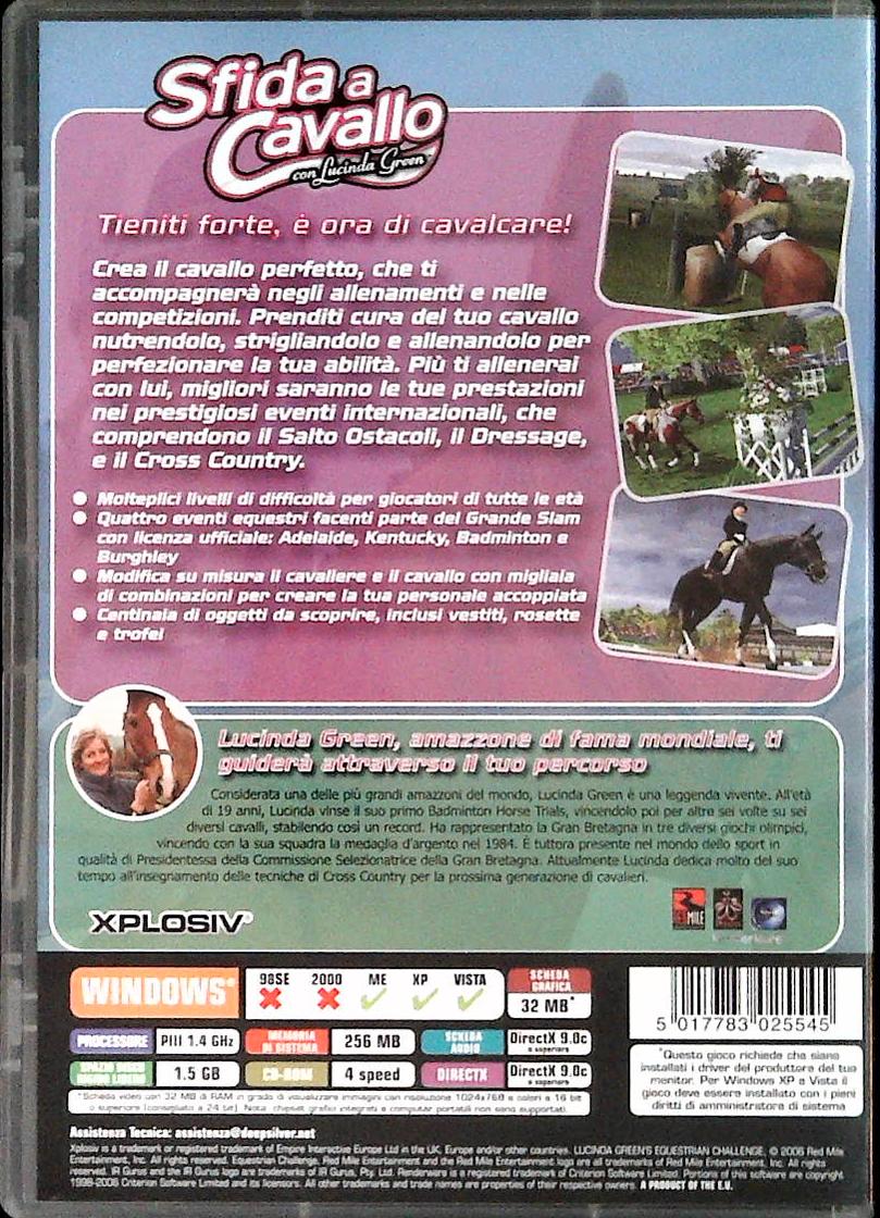 SFIDA A CAVALLO - LUCINDA GREEN - DVD