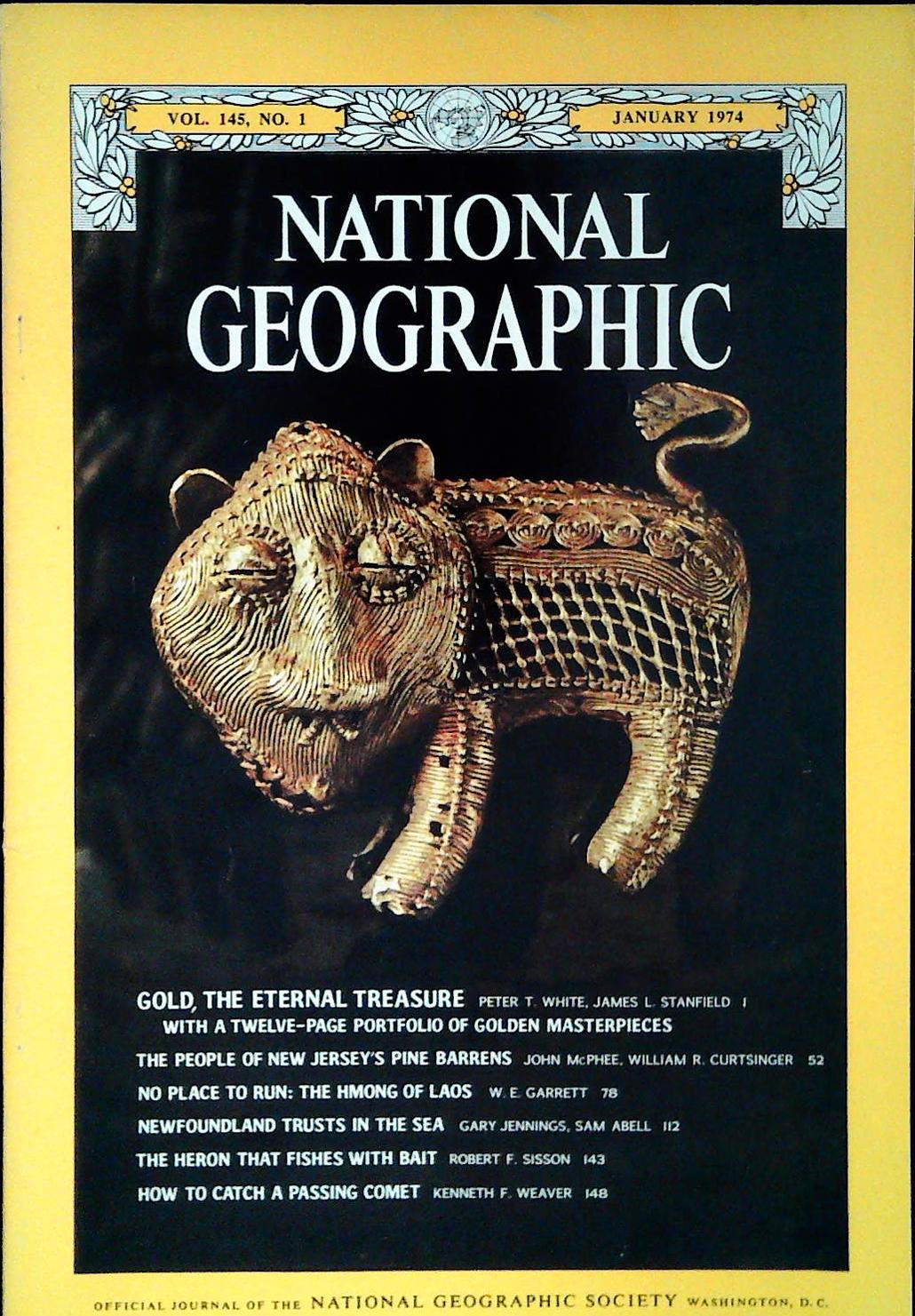 NATIONAL GEOGRAPHIC JENUARY 1974 - ENGLISH TEXT