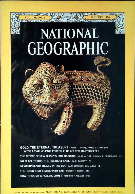 NATIONAL GEOGRAPHIC JENUARY 1974 - ENGLISH TEXT