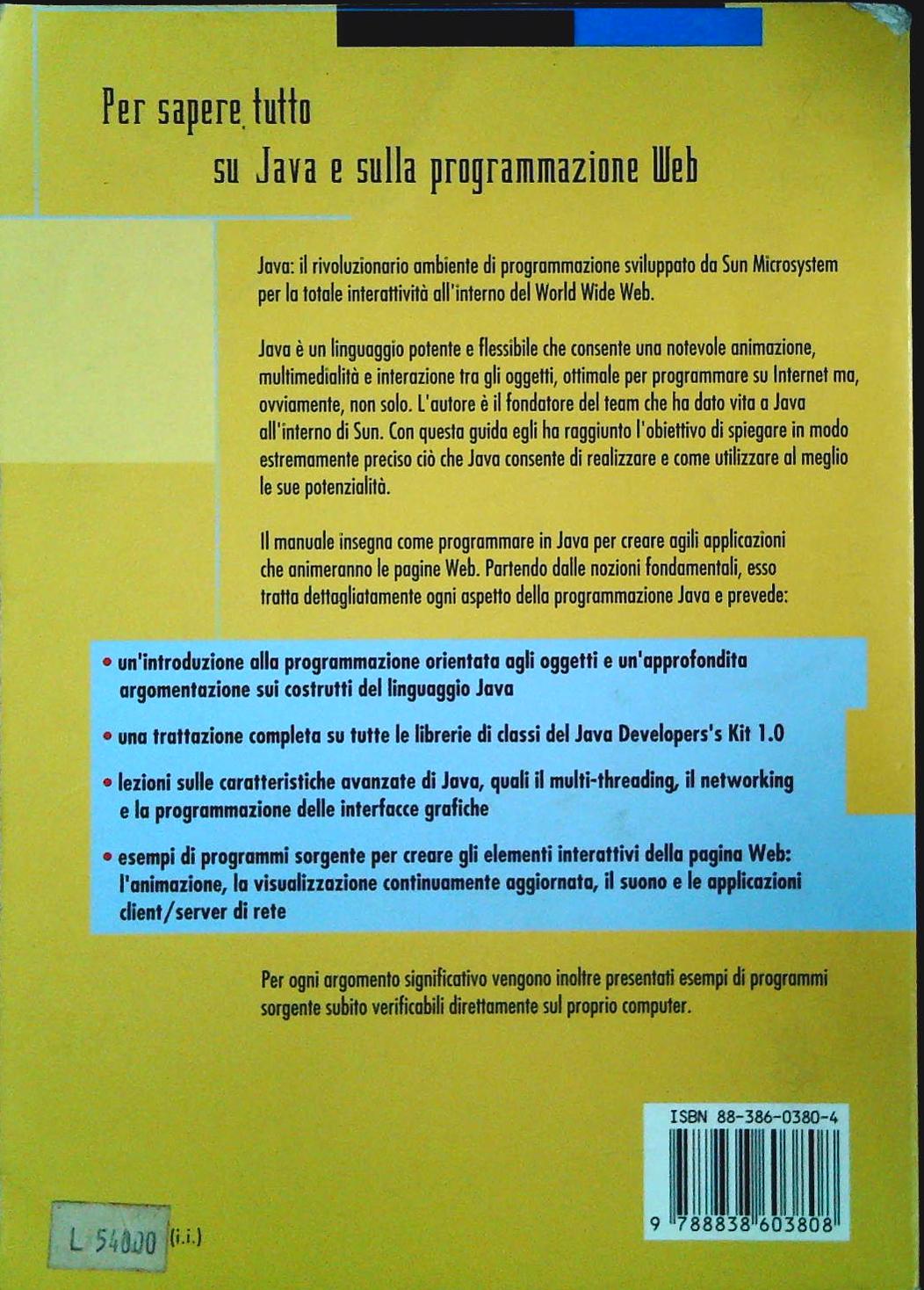 JAVA. IL MANUALE - PATRICK NAUGHTON