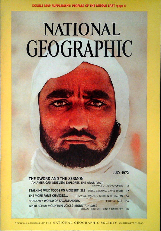 NATIONAL GEOGRAPHIC JULY 1972- ENGLISH TEXT