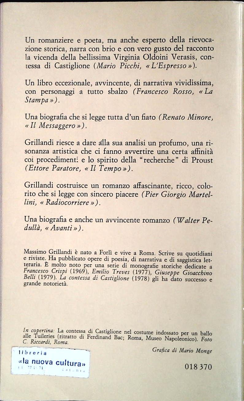 LA CONTESSA DI CASTIGLIONE - MASSIMO GRILLANDI