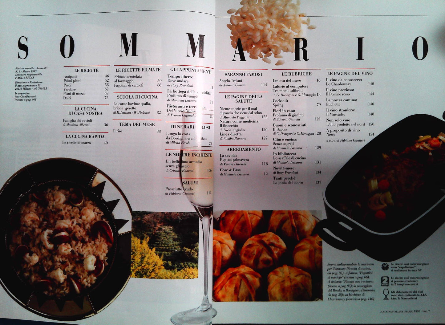 LA CUCINA ITALIANA - MARZO 1995