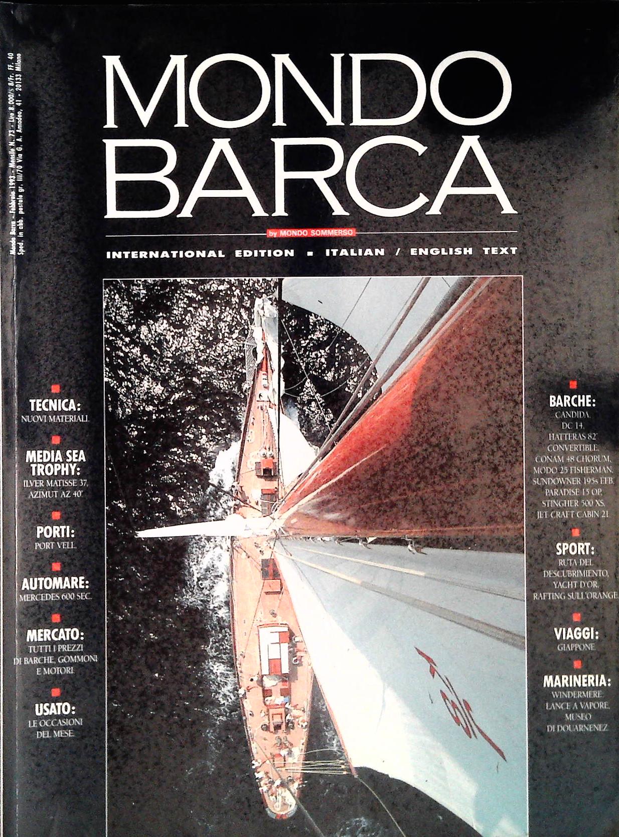 MONDO BARCA N. 73 - FEBBRAIO  1993