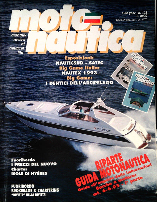 MOTONAUTICA N. 123 - APRILE 1993