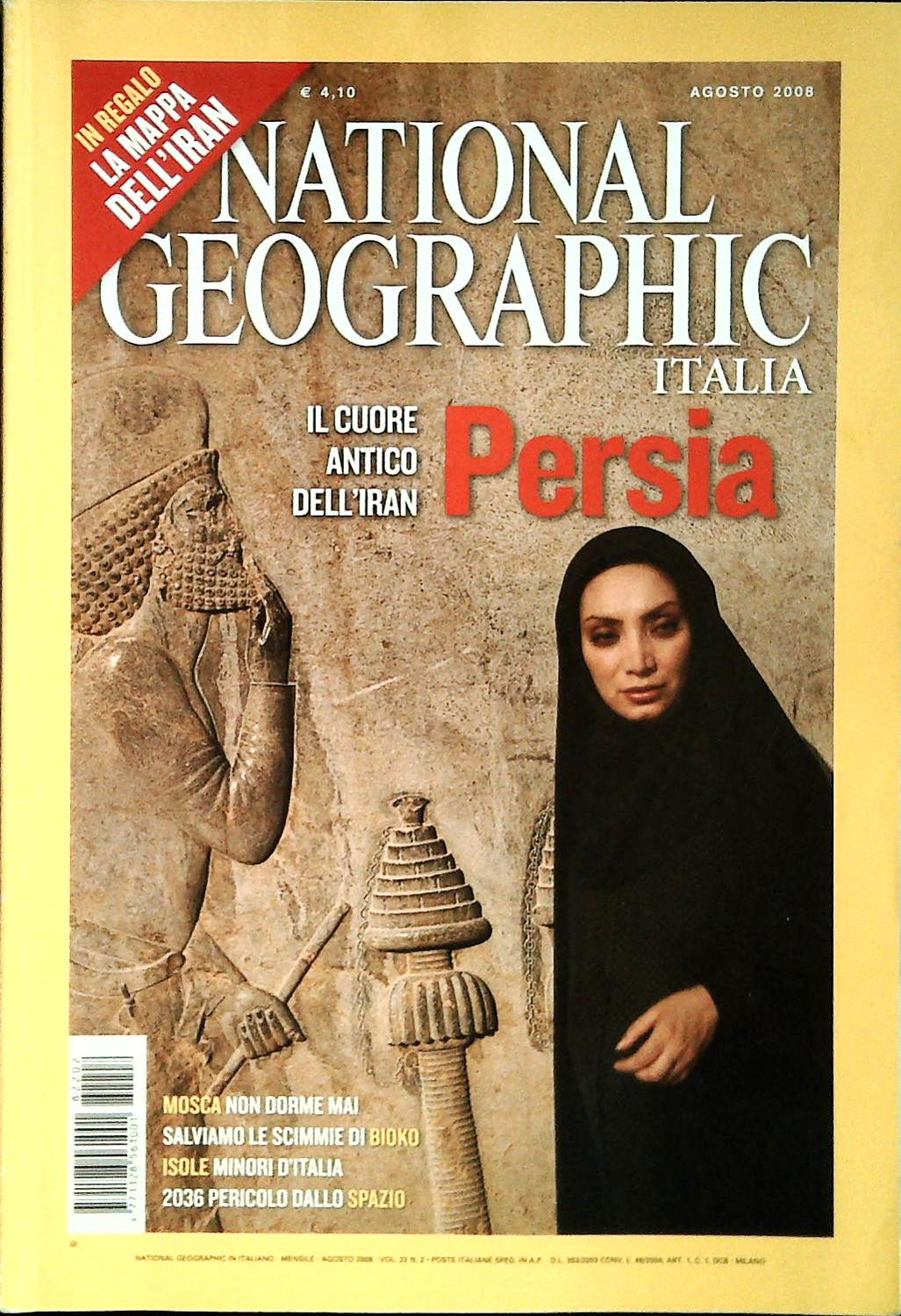 NATIONAL GEOGRAPHIC AGOSTO 2008 - PERSIA
