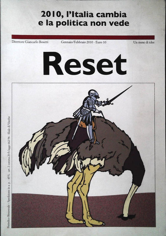 RESET N. 117 - 2010 L'ITALIACAMBIA E LA POLITICA NON VEDE