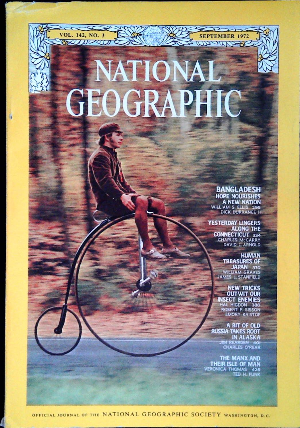 NATIONAL GEOGRAPHIC SEPTEMBER 1972 - ENGLISH TEXT