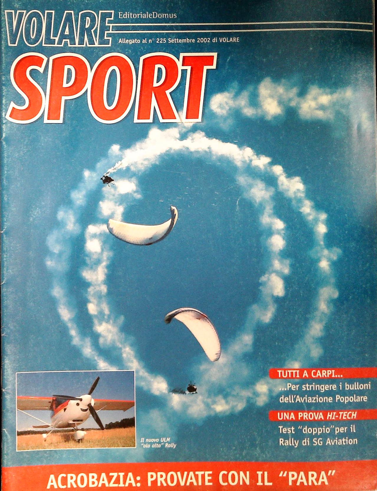 VOLARE SPORT - ALLEGATO AL N. 225 SETTEMBRE 2002