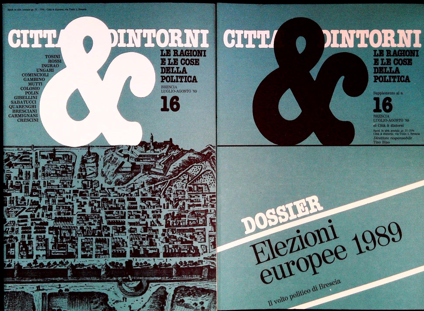 CITTA' E DINTORNI N. 16 - LUGLIO-AGOSTO 1990
