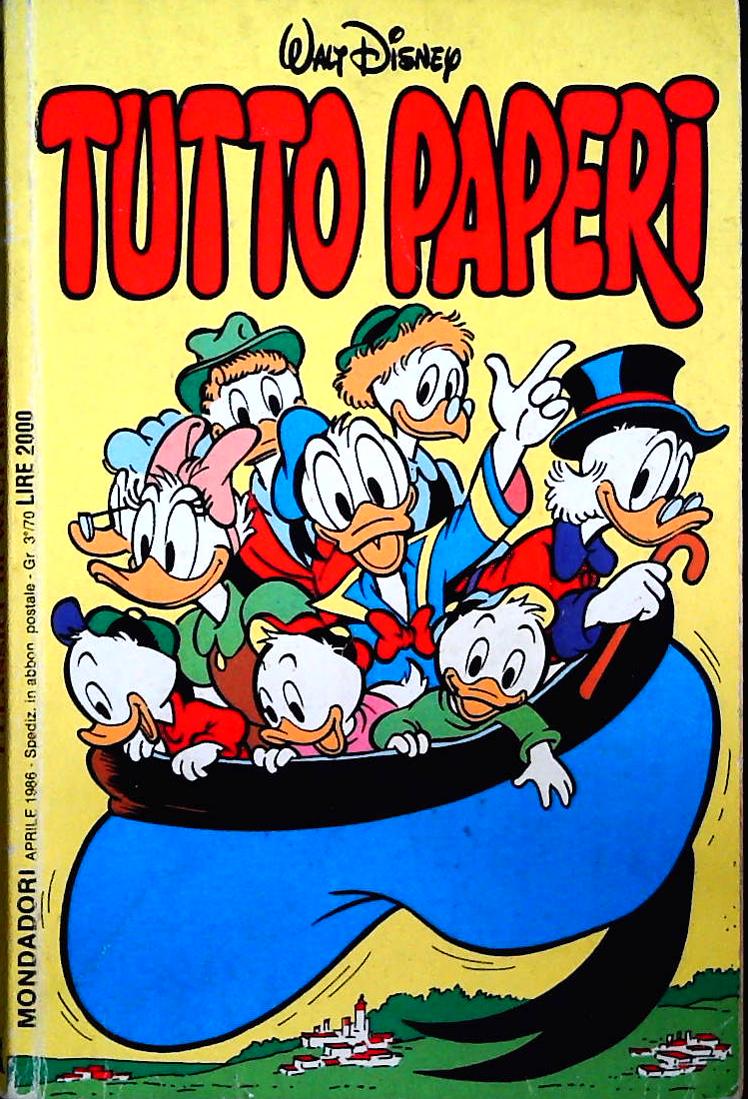 TUTTO PAPERI - CLASSICI DI WALT DISNEY N. 112