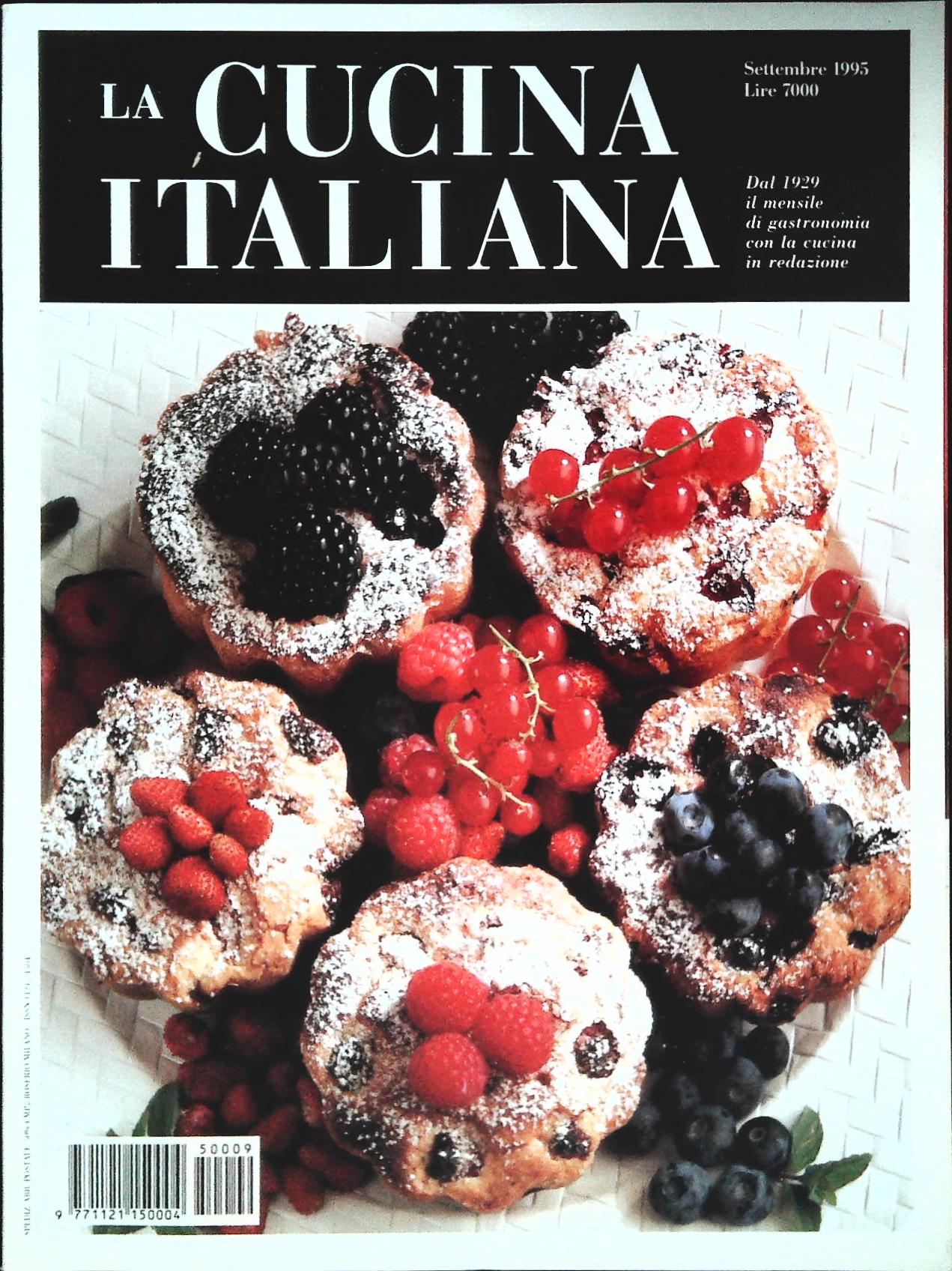 LA CUCINA ITALIANA SETTEMBRE 1995