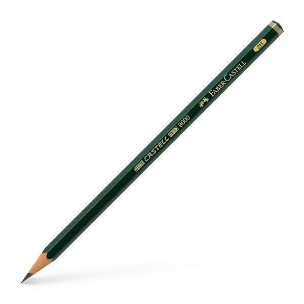 MATITA FABER-CASTELL 2 H SERIE 9000 - 1 PEZZO